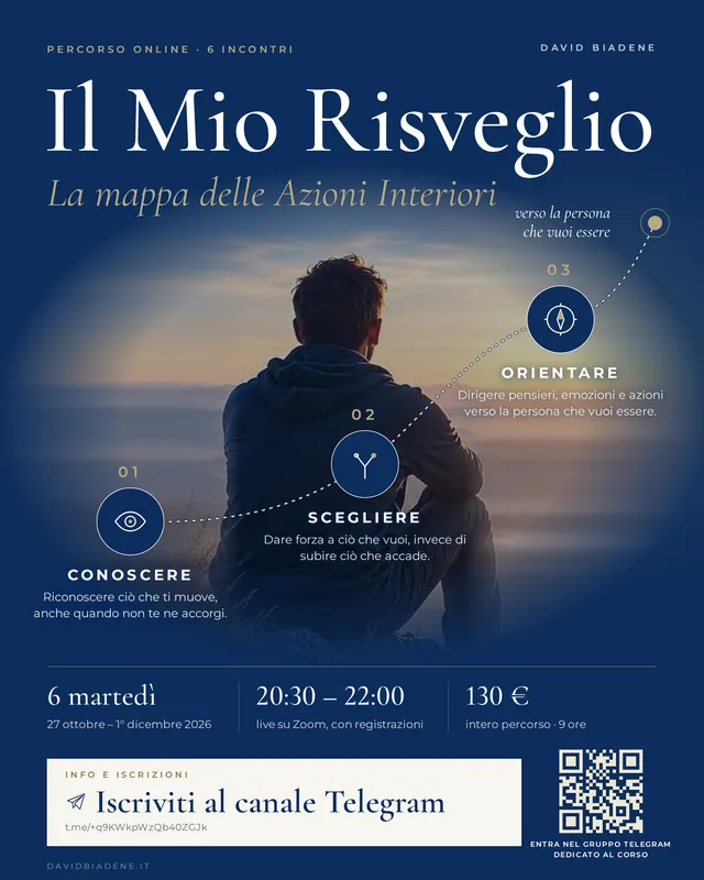 Locandina del corso Il Mio Risveglio
